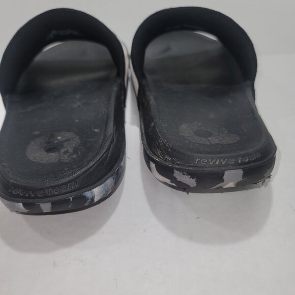 Nike Offcourt Marble Black/White Men's Slides Sandals Size 8 - Picture 3 of 9